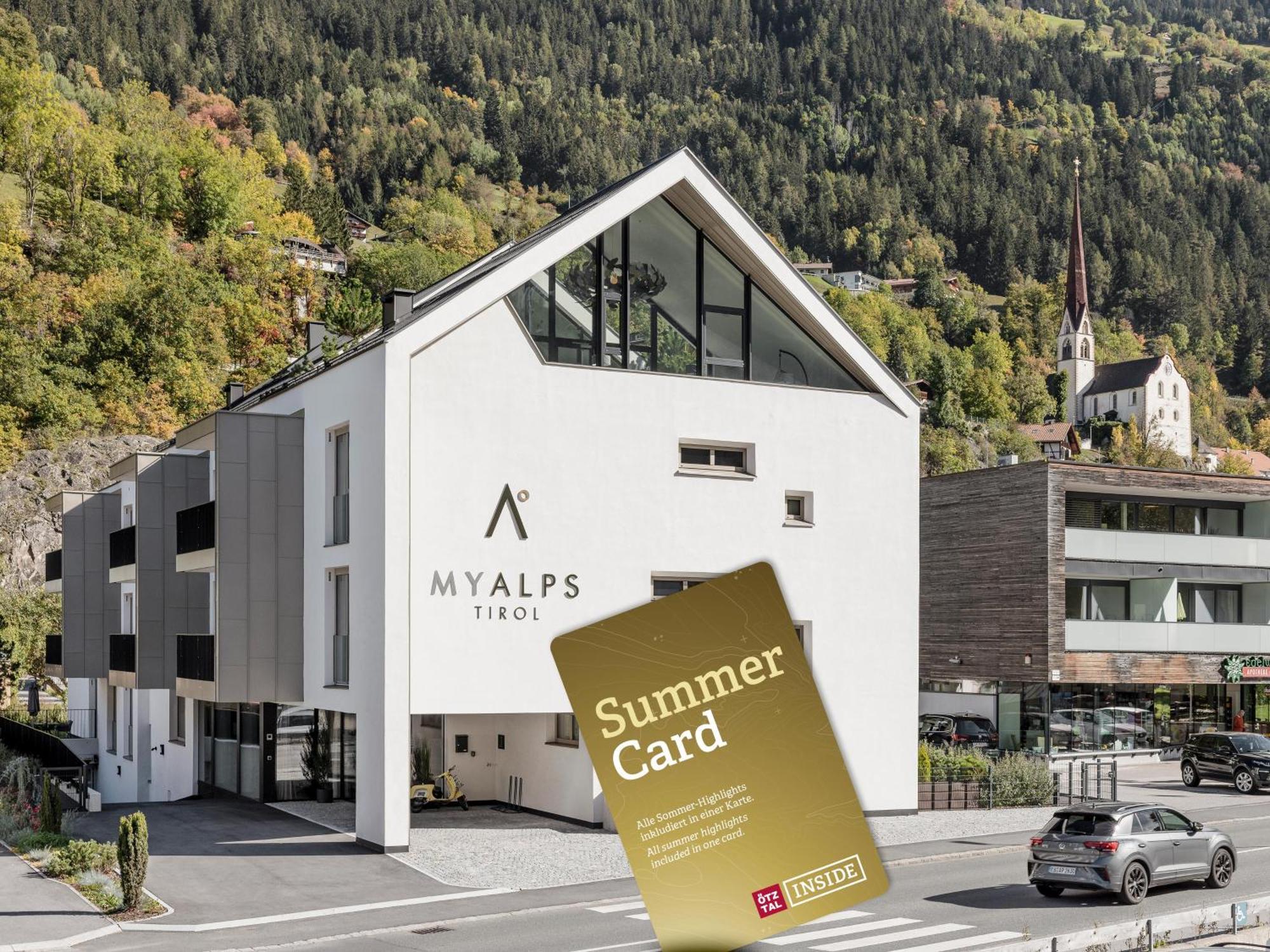 Myalps Tirol Inklusive Sky- Wellness Apartman Oetz Kültér fotó
